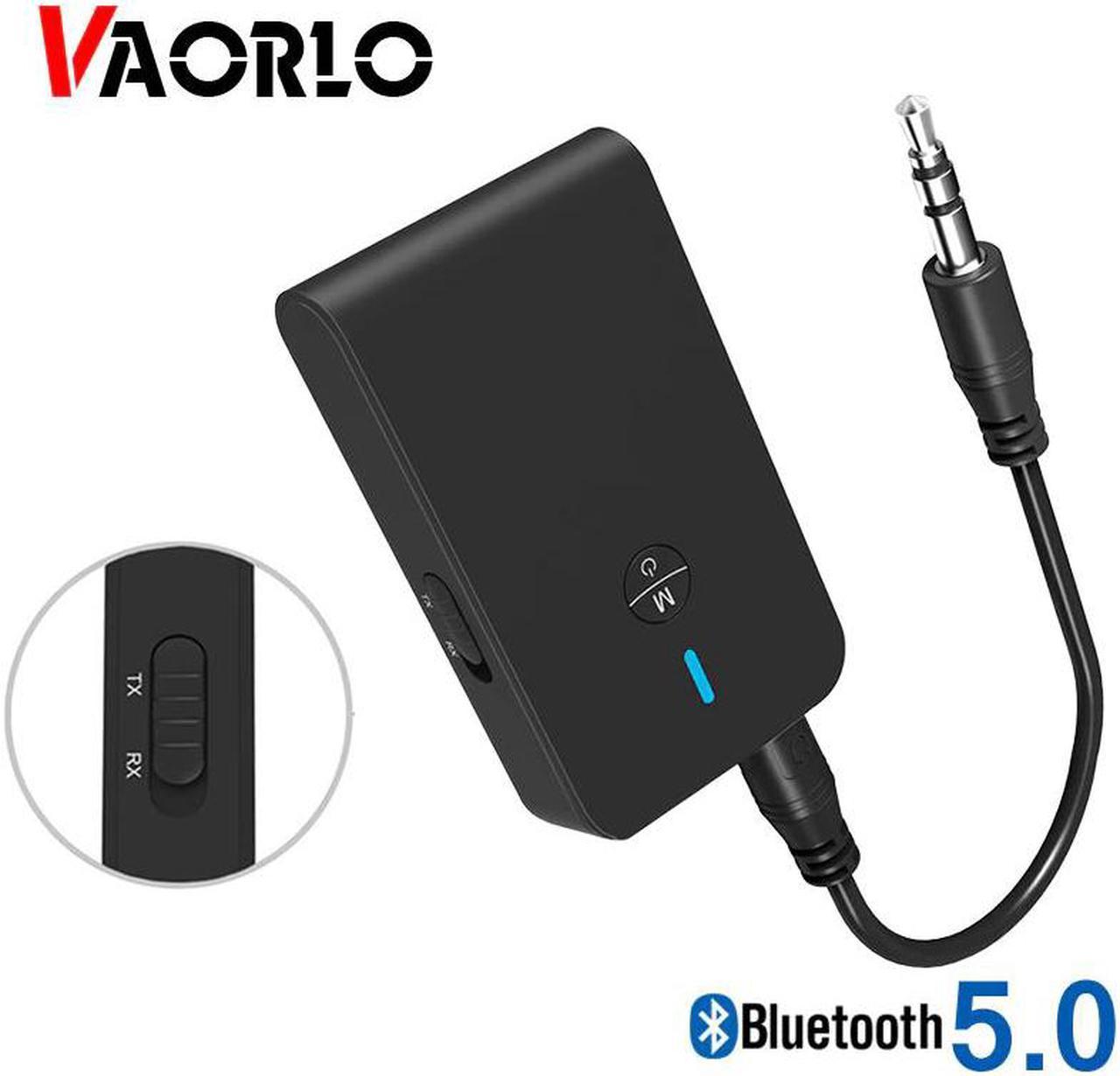 Wireless Bluetooth 5.0 Adaptr 2 In 1 Receiver Audio Transmitter Close To APTX Low Latency For Mp3 Stereo Music 3.5mm AUX