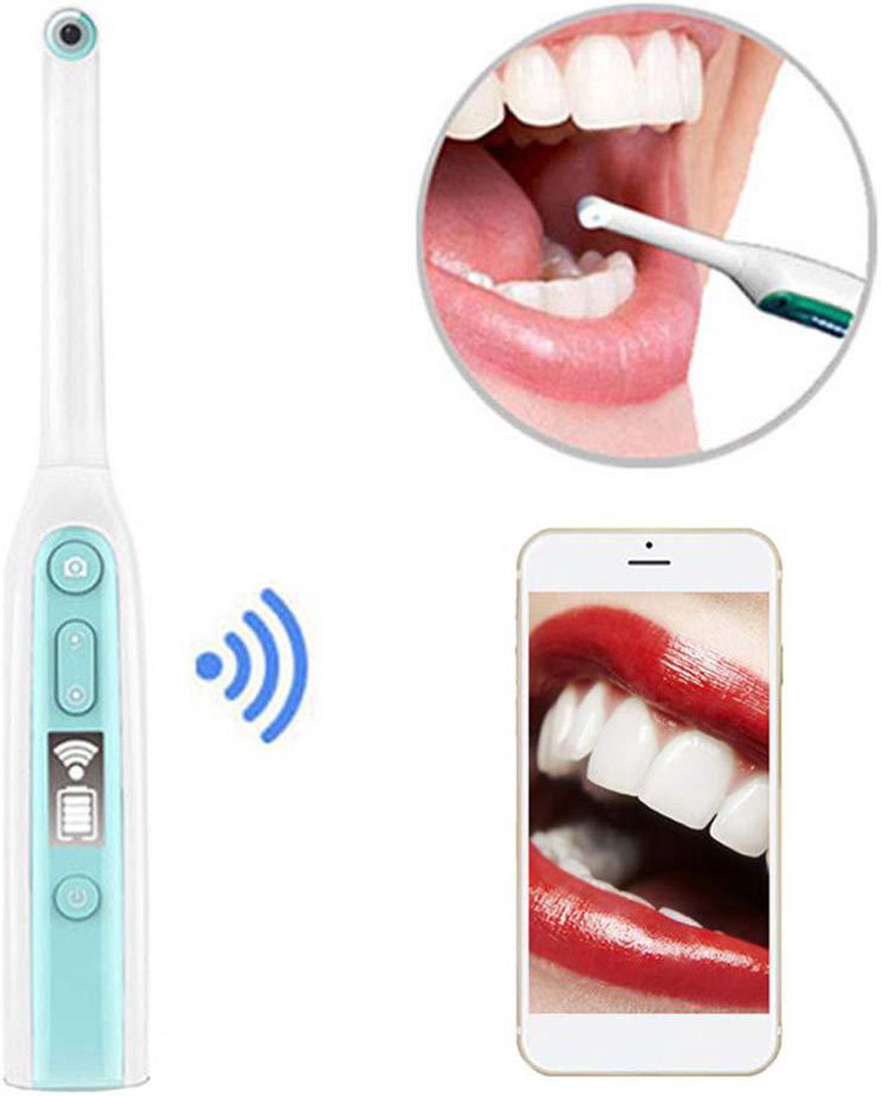 WiFi Oral Dental Endoscope 8 Adjustable Led Lights Intraoral Camera HD Video for IOS Android Teeth Inspection Endoscope