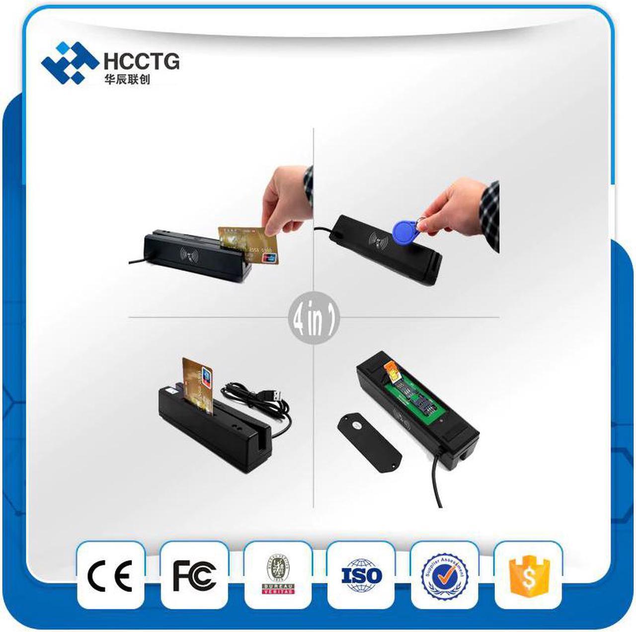 Alt view image 2 of 5 - 2016 New design android usb magnetic card reader HCC110 1/2/3tracks mini Magnetic Stripe card Reader