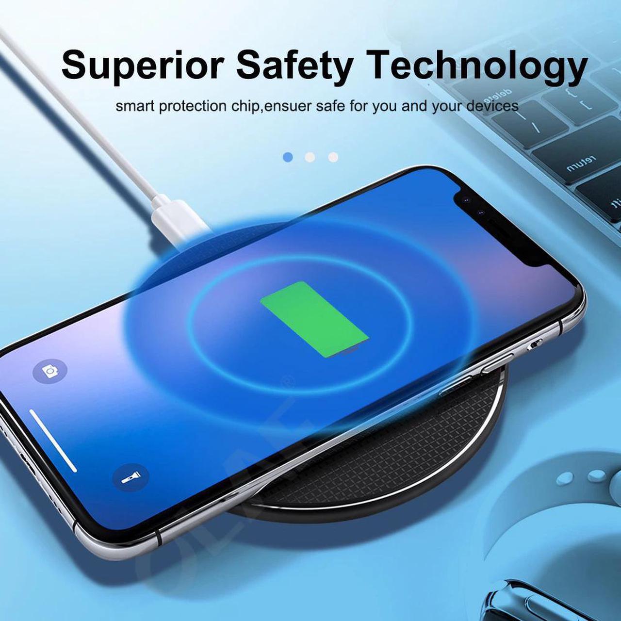 Charger Receiver for  Mate30 Pro Mate 20 P20 V10 v20 P Smart 2019 10W Fast Charging Pad Qi  Charge