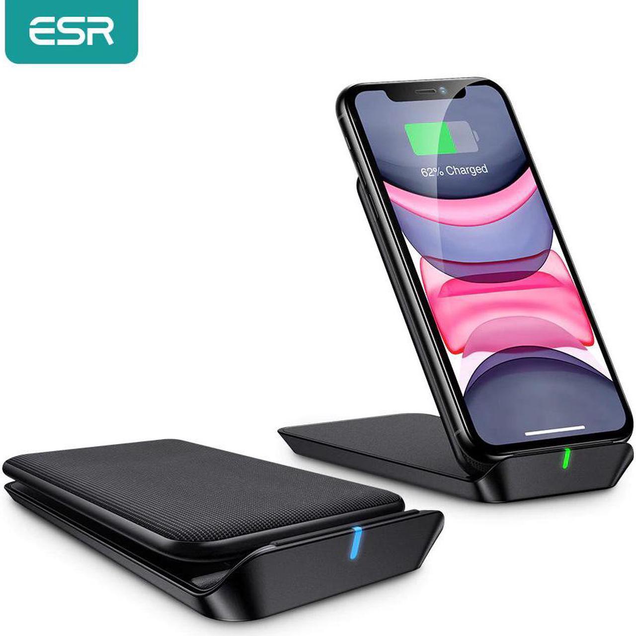 10W Qi Foldable Wireless Charger For iPhone 11 Pro X XS MAX XR 8  S9 S10 Note 10 Fast Charging Phone Holder Charger