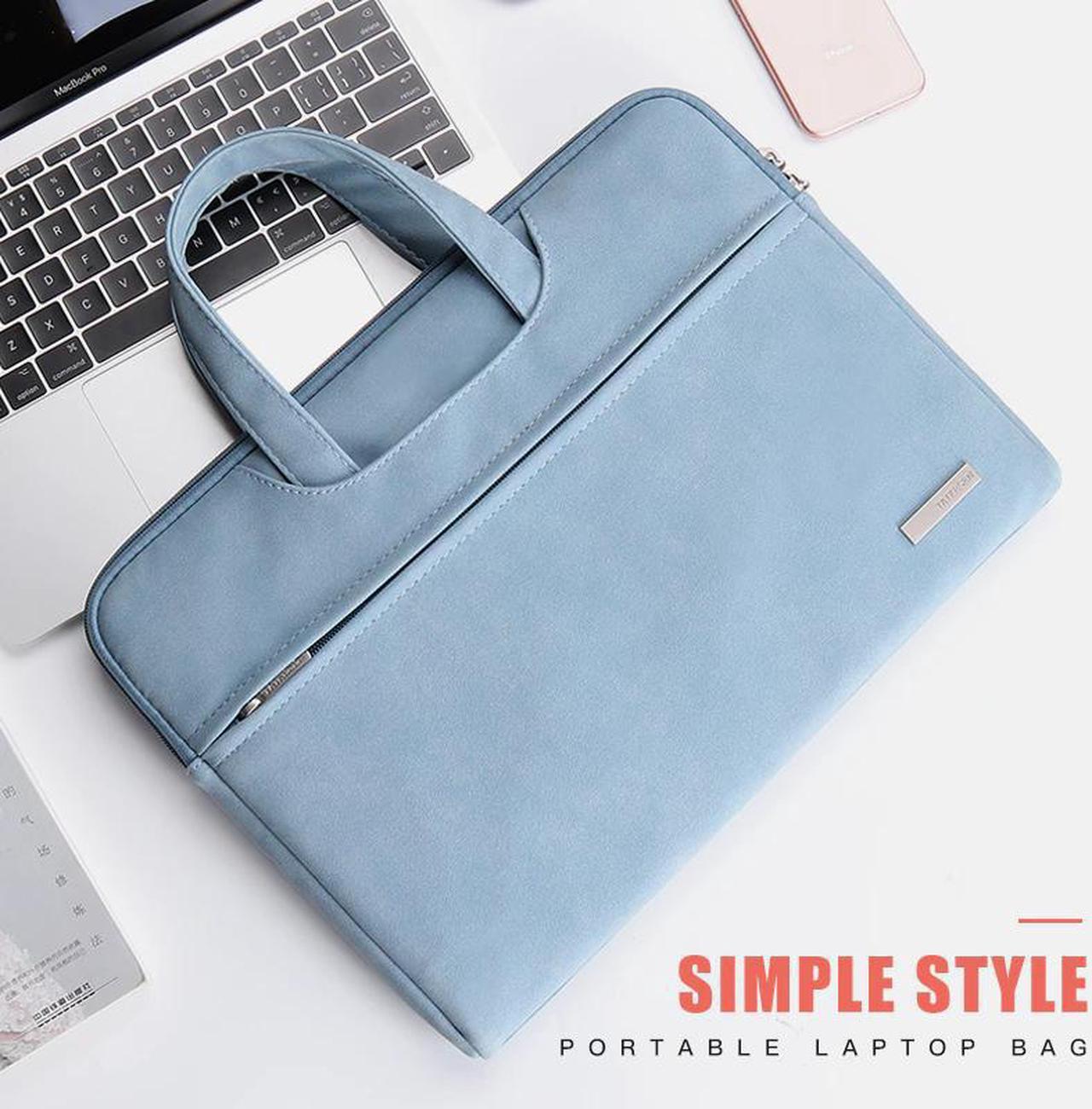 Bag women Notebook Carrying Case Briefcase for Macbook Air 13.3 14 15.6 inch men Handbags shoulder pro 13 case Mouse Bag