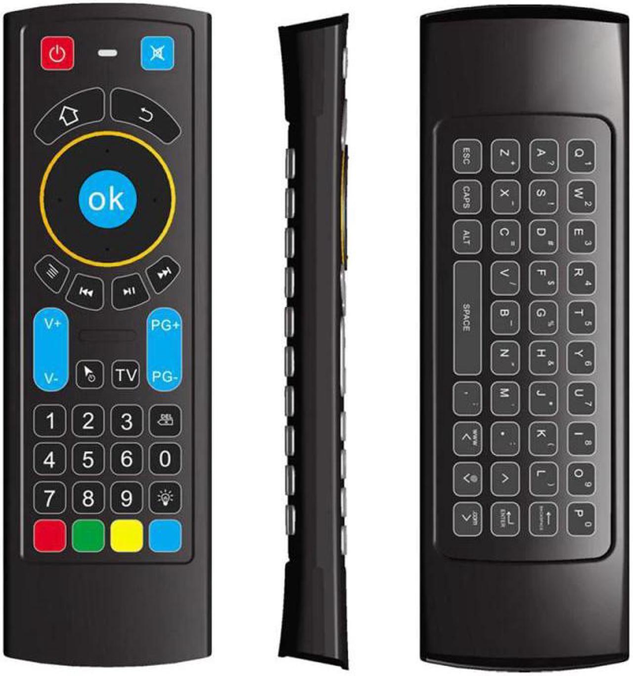Alt view image 3 of 5 - Bluetooth Wireless Keyboard Remote Control IR Air Mouse For Amazon Fire TV/Fire Stick/Android TV/mi Box/PC/Raspberry Pi 3