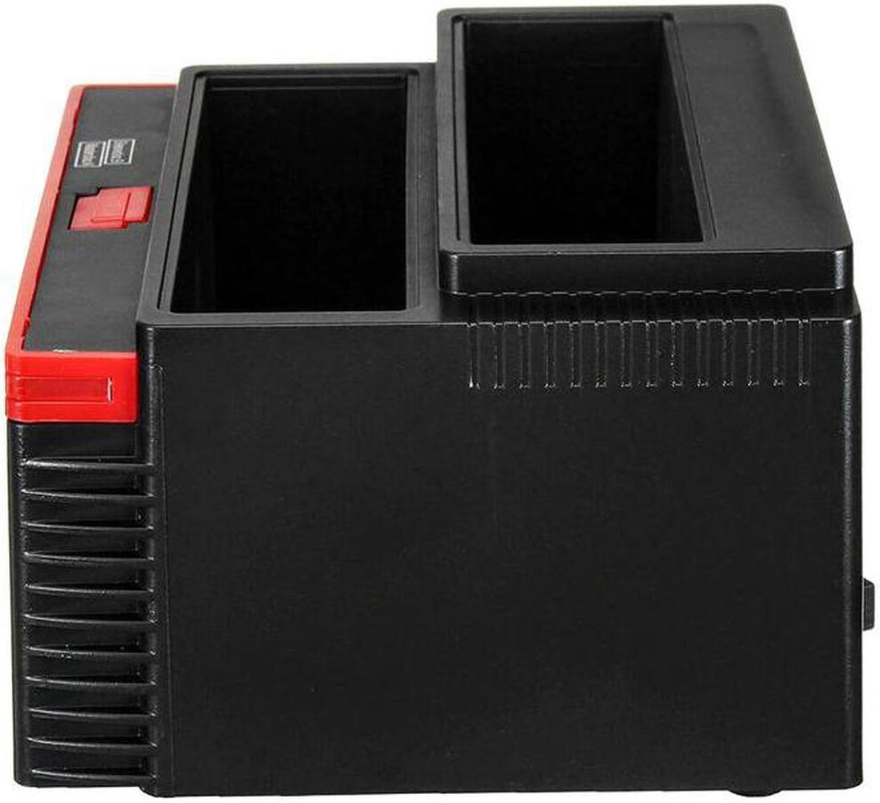 Alt view image 3 of 5 - 2.5 Inch/3.5 Inch USB 3.0 to 2 SATA 1 IDE HDD Hard Drive Docking Station Drive Disk Clone Card Reader USB3.0 M2 TF SD S