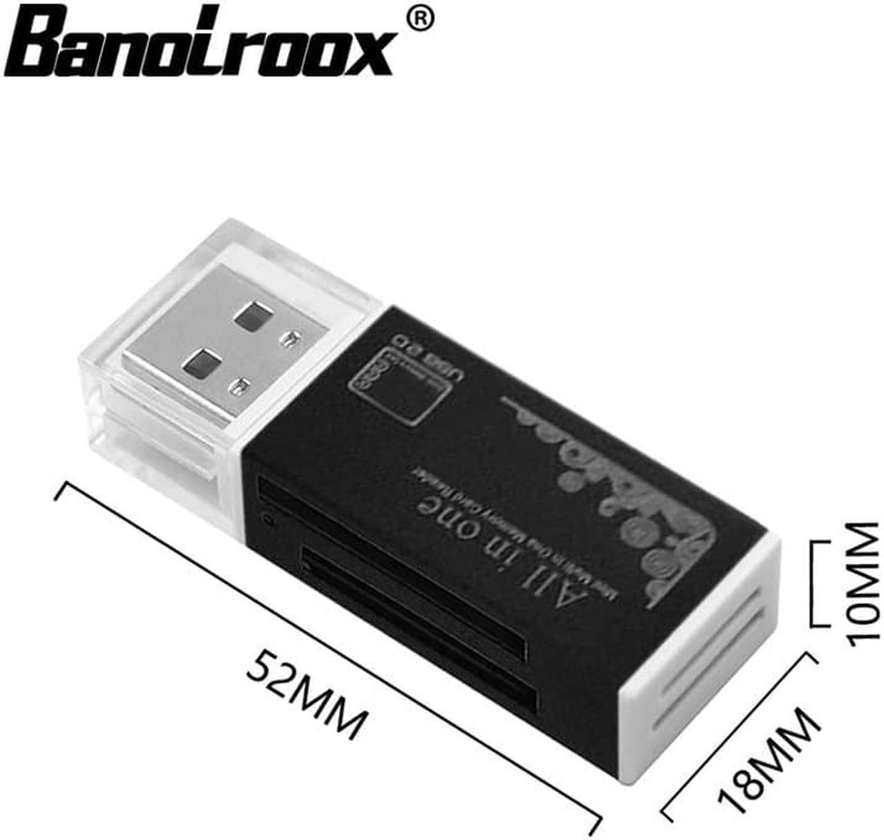 Alt view image 3 of 5 - colorful 4 in 1 Memory-Card-Reader for Memory Stick Pro Duo Micro SD/T-Flash/M2/MS flash usb memory card reader sd adapter