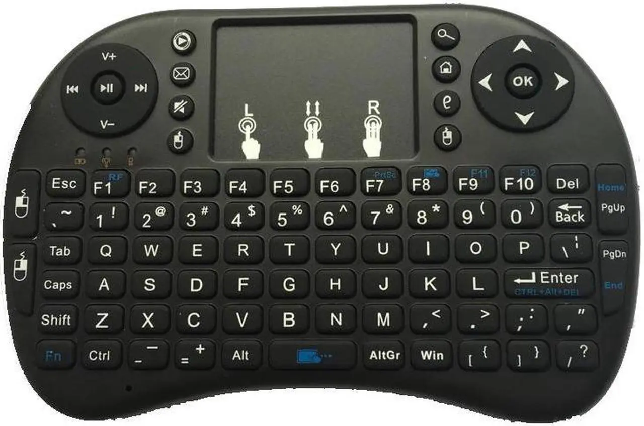 Alt view image 3 of 4 - i8 Keyboard English or  Wireless Remote Control Air Mouse 2.4GHz Touchpad Handheld for Android TV BOX