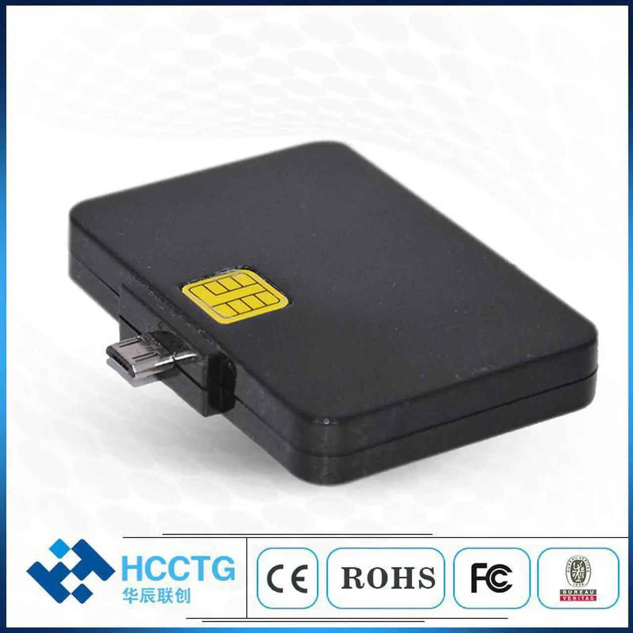 Main image of Mobile Micro Usb Portable Smart Card Reader DCR32