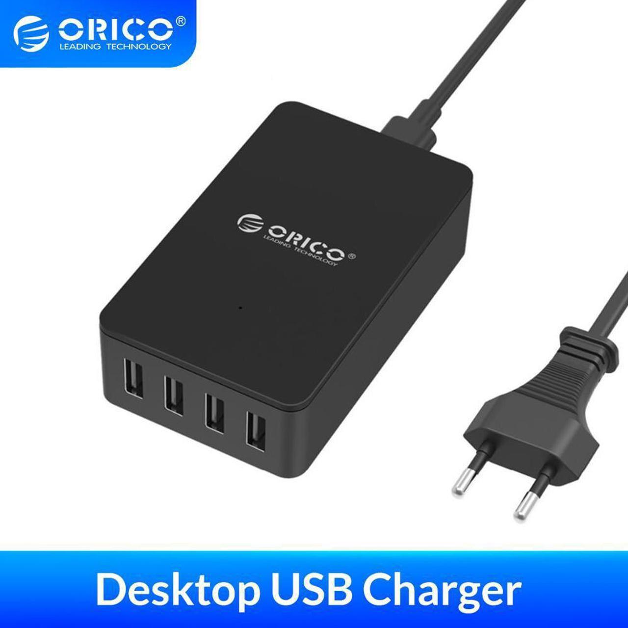 4 Port USB Charger Adapter 5V 2.4A  15W Quick Charging for iPhone