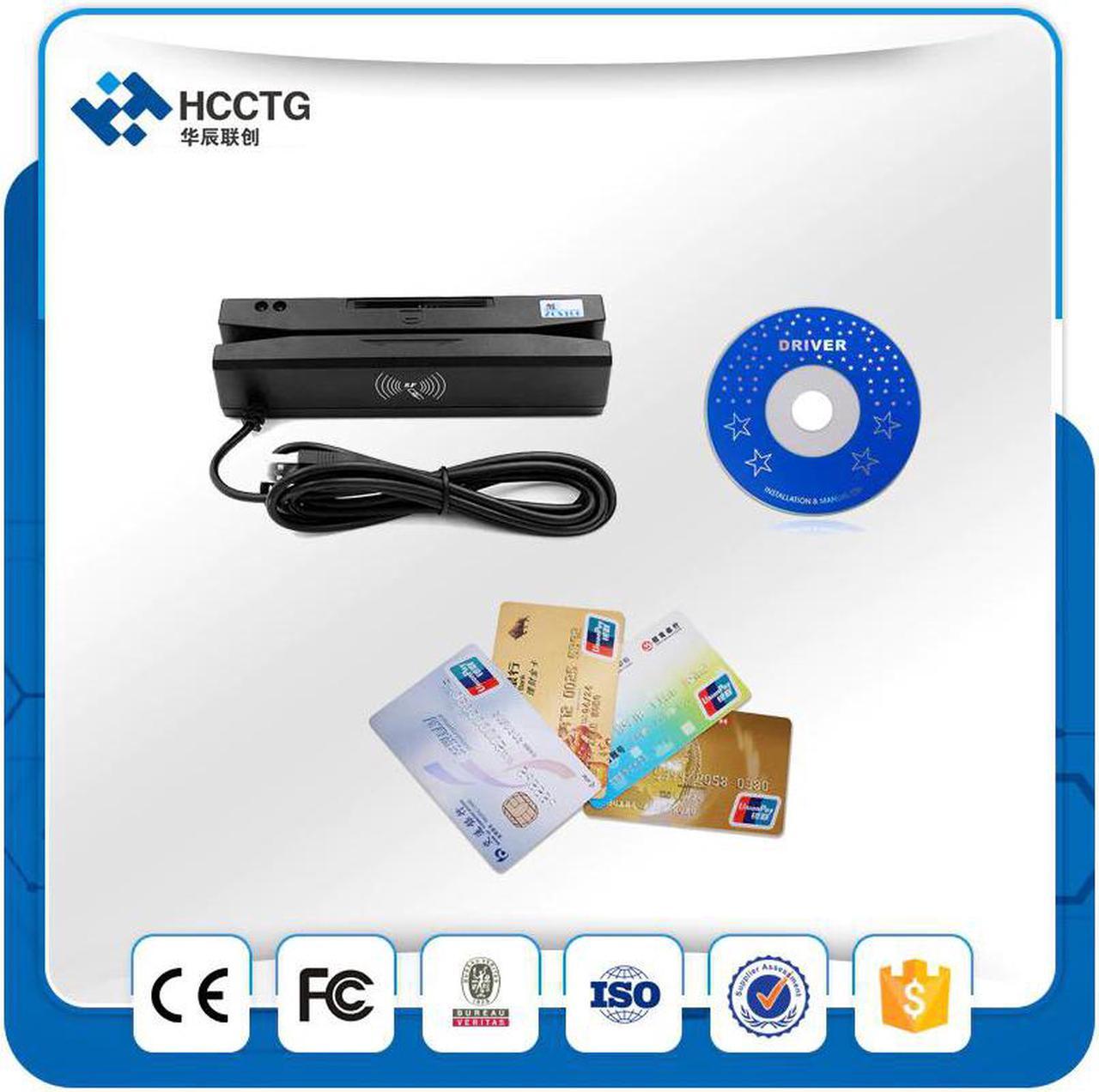 Main image of 2016 New design android usb magnetic card reader HCC110 1/2/3tracks mini Magnetic Stripe card Reader