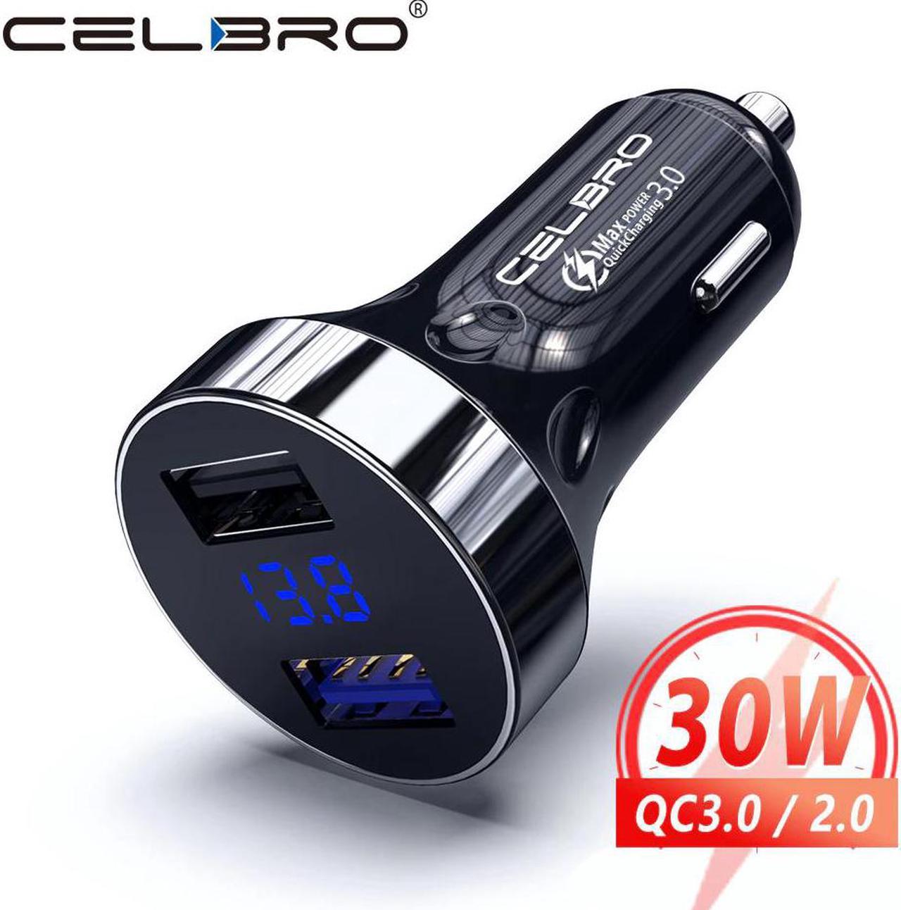 Quick Charge 3.0 Car Charger Usb Car Phone Charger Fast Charger Auto Charge Charging for Iphone  S20  Mobile Phone