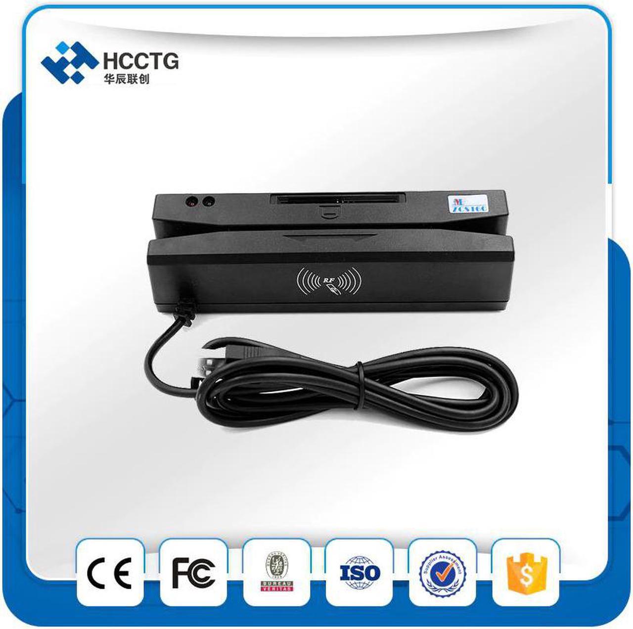 Alt view image 3 of 5 - 2016 New design android usb magnetic card reader HCC110 1/2/3tracks mini Magnetic Stripe card Reader