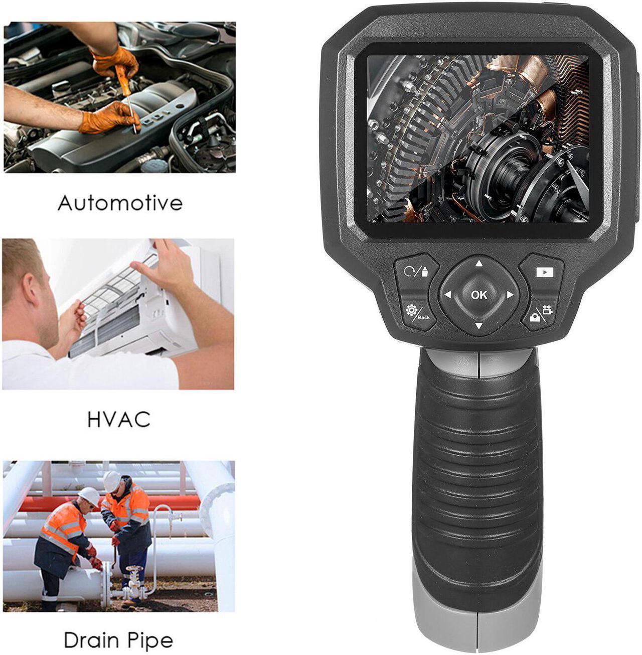 Main image of Industrial Endoscope Borescope MX350 Videoscope with 3.5-inch Screen 4 LED Lights Inspection Camera Handheld Display