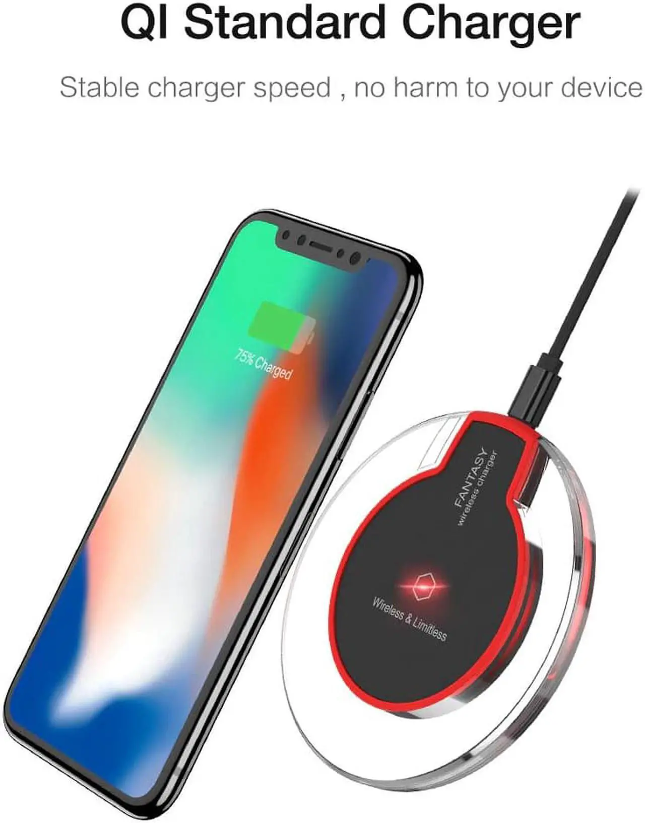 Alt view image 4 of 5 - Wireless Charging Kit Transmitter Charger Adapter Receptor Receiver Pad Coil Type-C Micro USB kit for iPhone Samsung Xiaomi H