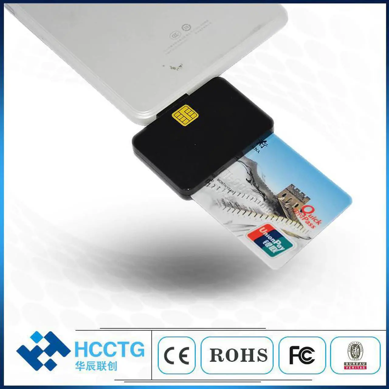 Alt view image 4 of 5 - Mobile Micro Usb Portable Smart Card Reader DCR32