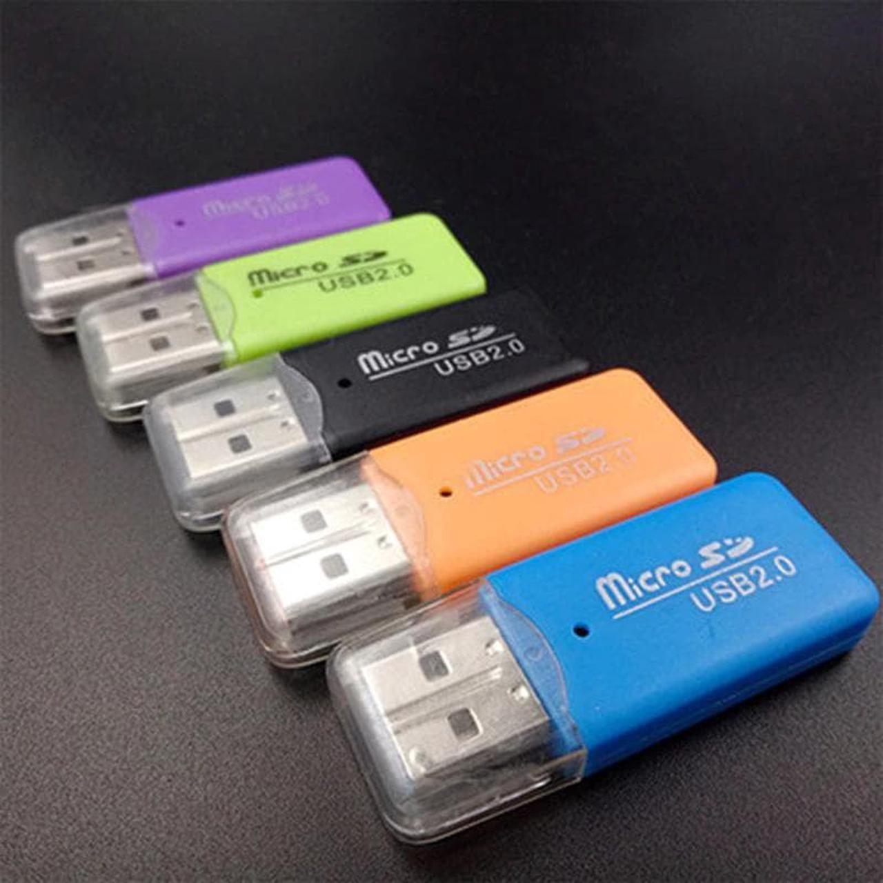 Alt view image 2 of 5 - 2.0 card reader high speed flash drive support 4gb 8gb 16gb 32gb 64gb 128gb 256gb card tf reader