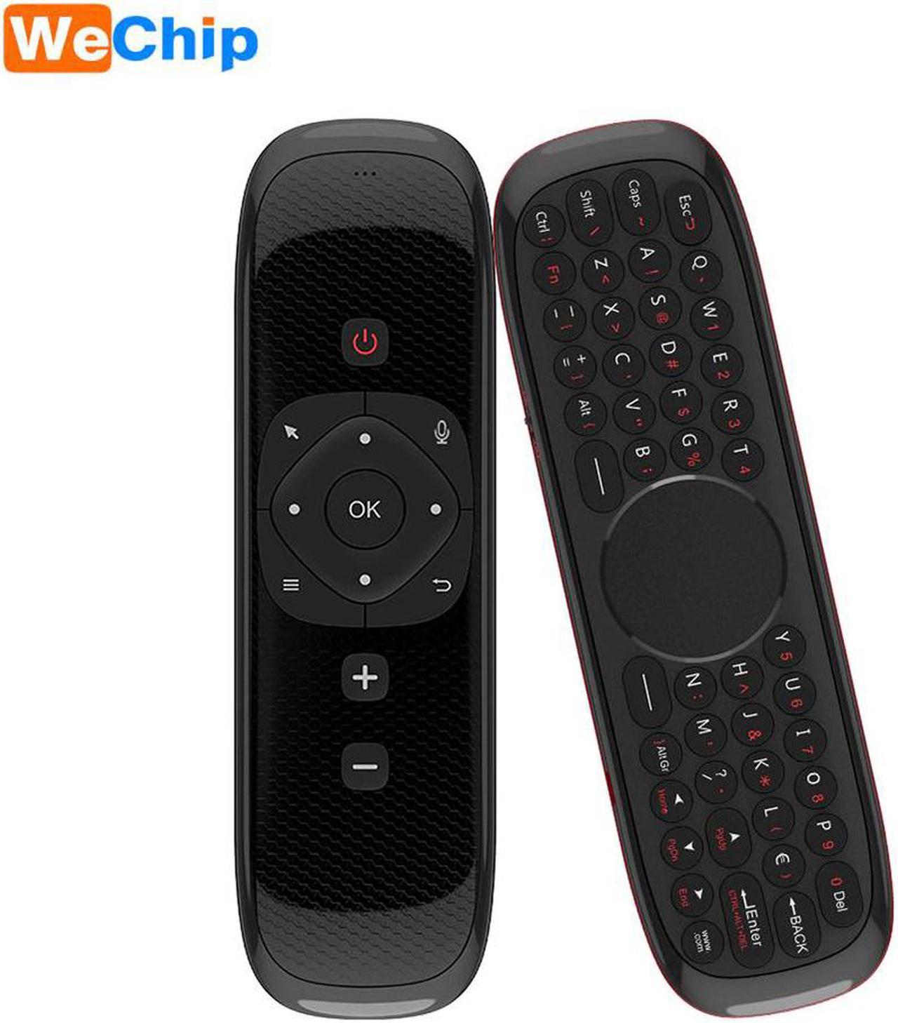 W2 2.4G Air Mouse Wireless Keyboard with Touchpad Mouse Infrared Remote Control for Android TV BOX PC Projector