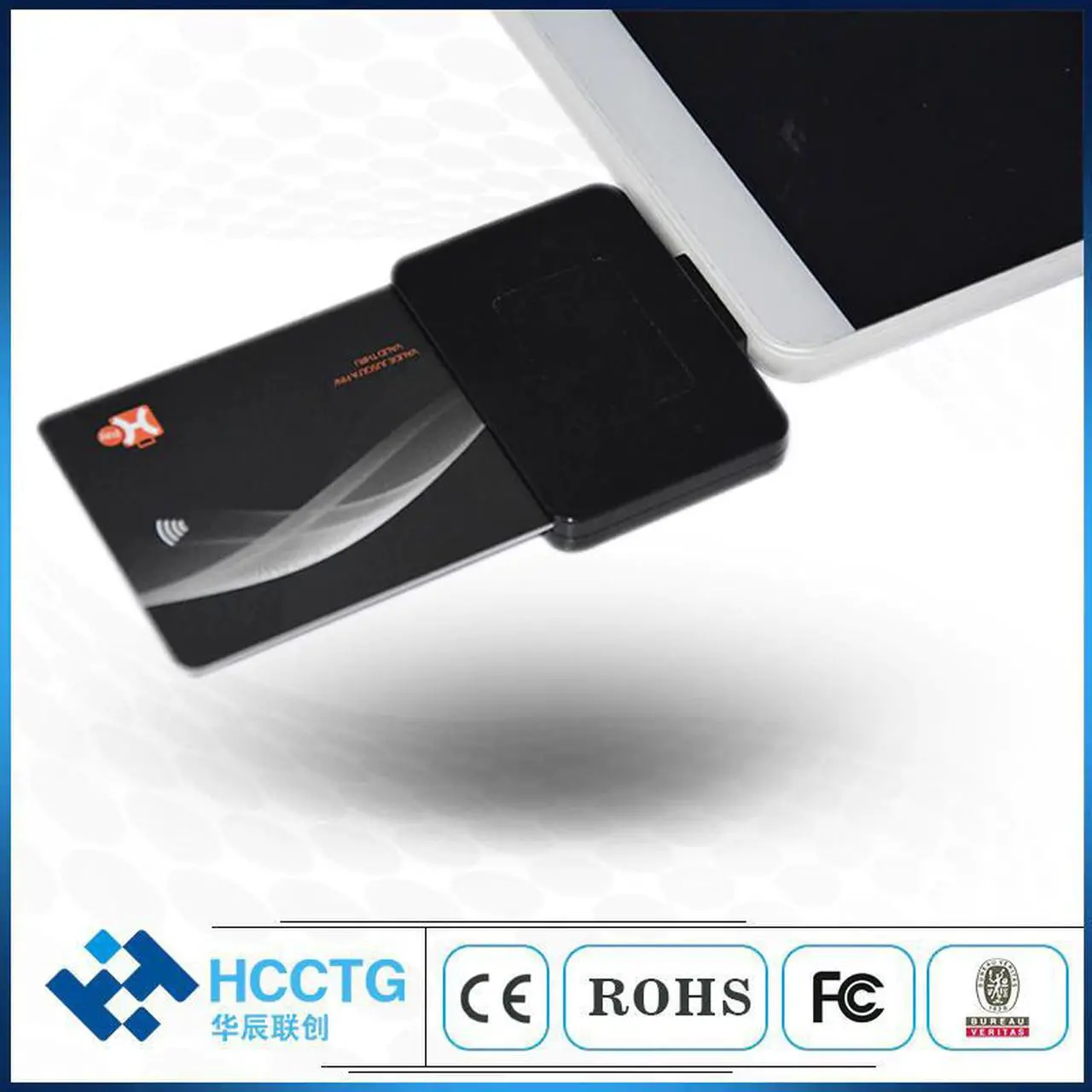 Alt view image 5 of 5 - Mobile Micro Usb Portable Smart Card Reader DCR32