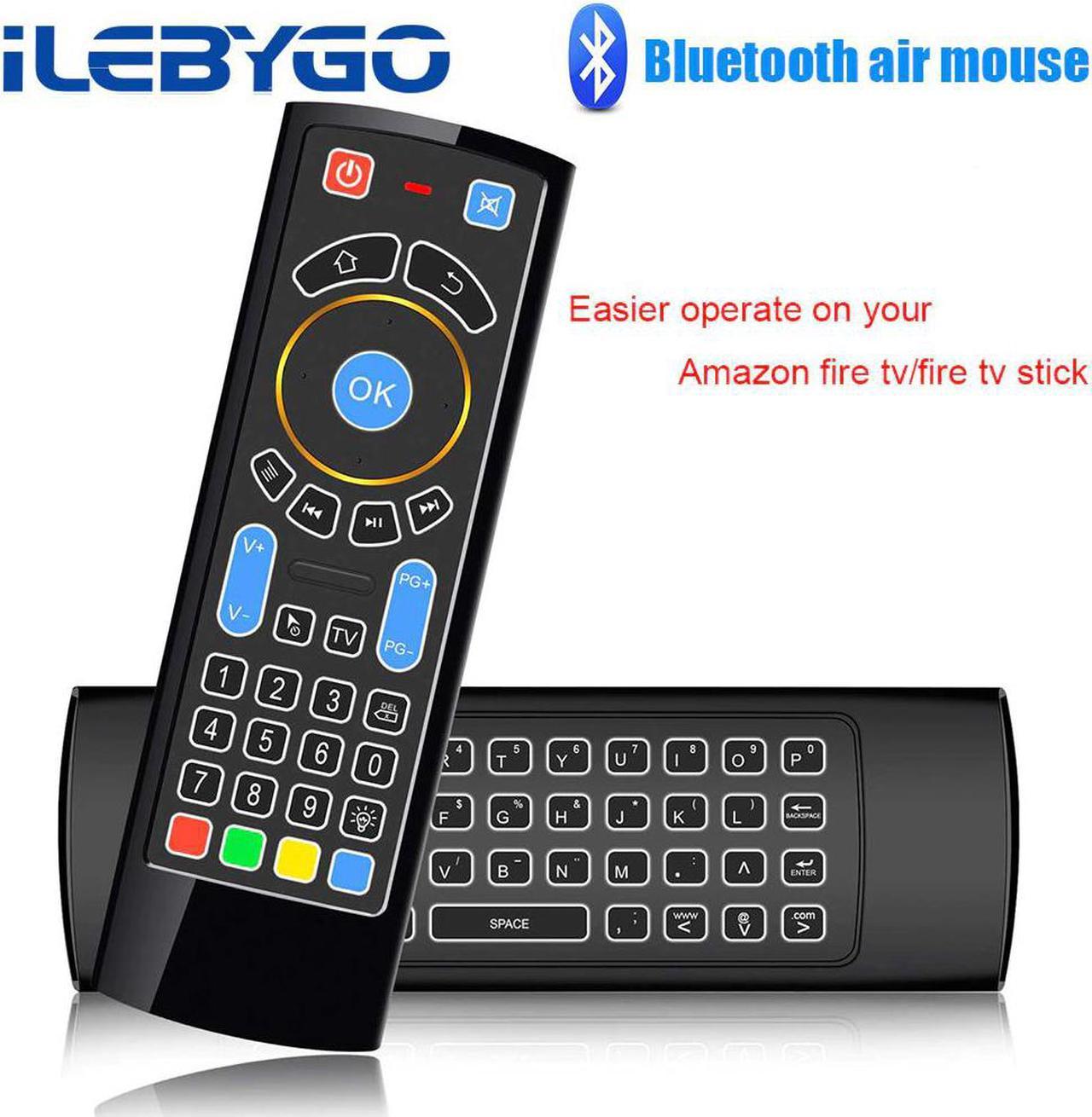 Mini Wireless keyboard Remote Control IR Air Mouse for Amazon Fire TV/Fire Stick/Android TV/mi box/PC/Raspberry pi 3