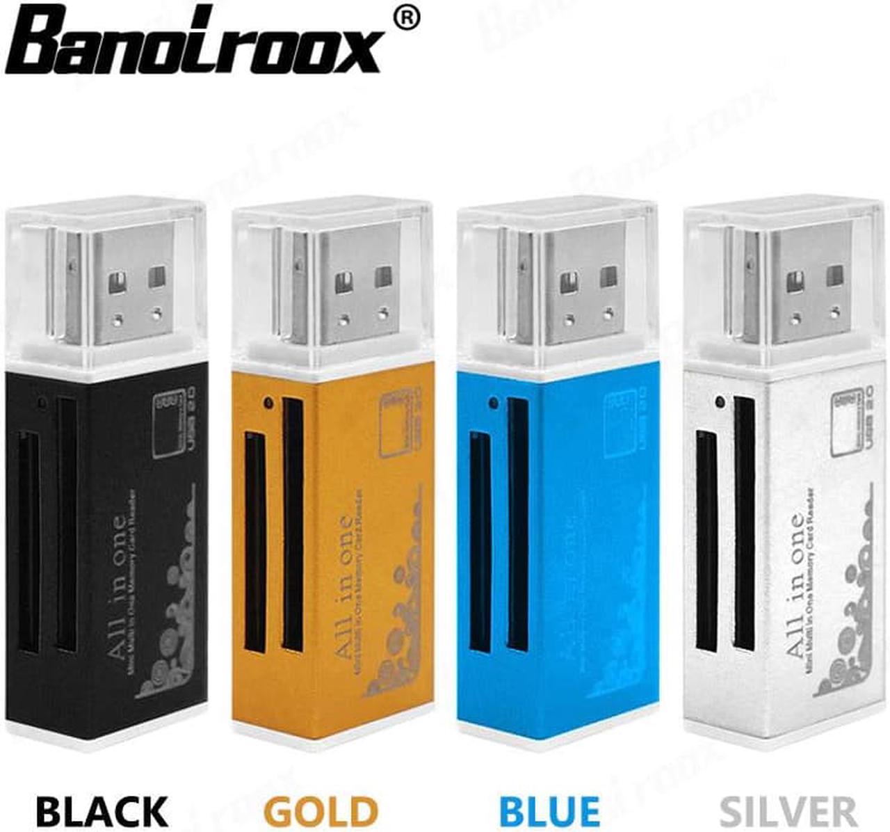 Alt view image 2 of 5 - colorful 4 in 1 Memory-Card-Reader for Memory Stick Pro Duo Micro SD/T-Flash/M2/MS flash usb memory card reader sd adapter