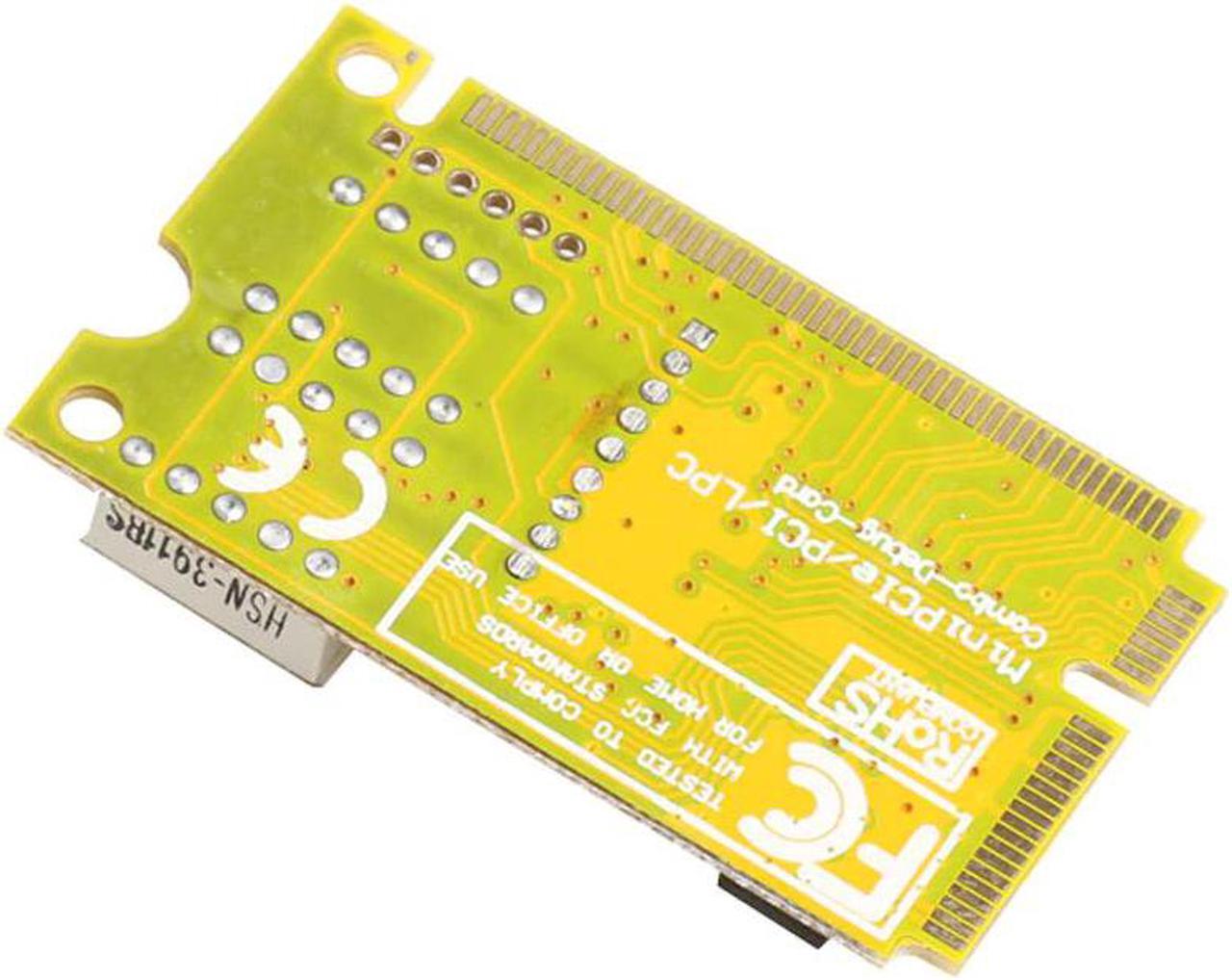 Alt view image 5 of 6 - 3 in 1 Mini PCI/PCI-E LPC POST Tester Diagnostics Debug post Card Adapter Analyzer for motherboard Notebook Laptop Computer