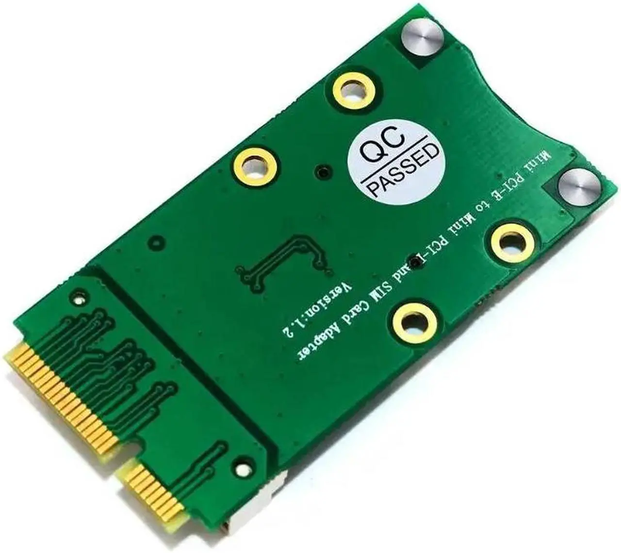 Alt view image 5 of 5 - PCI-E Adapter with SIM Card Slot for 3G/4G WWAN HSPA MODEM LTE  Card GPS Card for desktop laptop computers