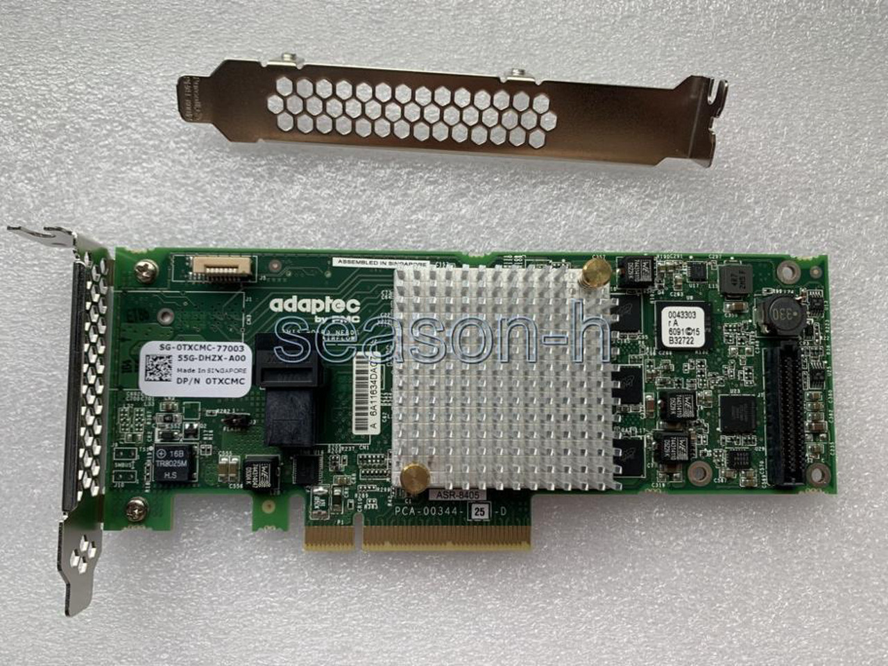 Adaptec 8405 4-Port Internal SATA/SAS RAID Controller – 12Gbps PCIe 3.0 X8 – 1GB Cache – 2277600-R