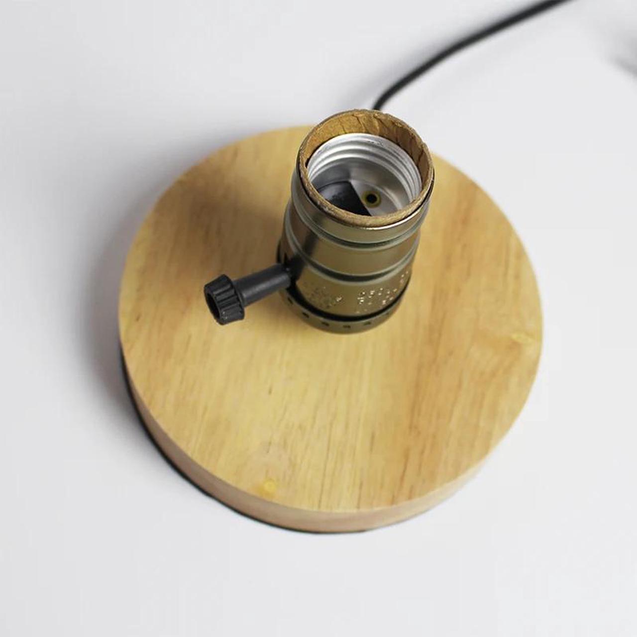 Alt view image 5 of 5 - Aluminum Table Lamp  Retro Loft Desk Edison Bulb 110V/220V  Night Light Office lamp Bedroom/Living Room/Cafe Lam