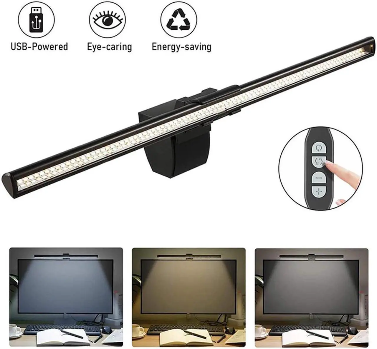 Main image of LED Screen Bar Light Desktop Display Lamp Dimmable Laptop Monitor Hanging Light LED Table Lamp Eye Protection Reading Lamp