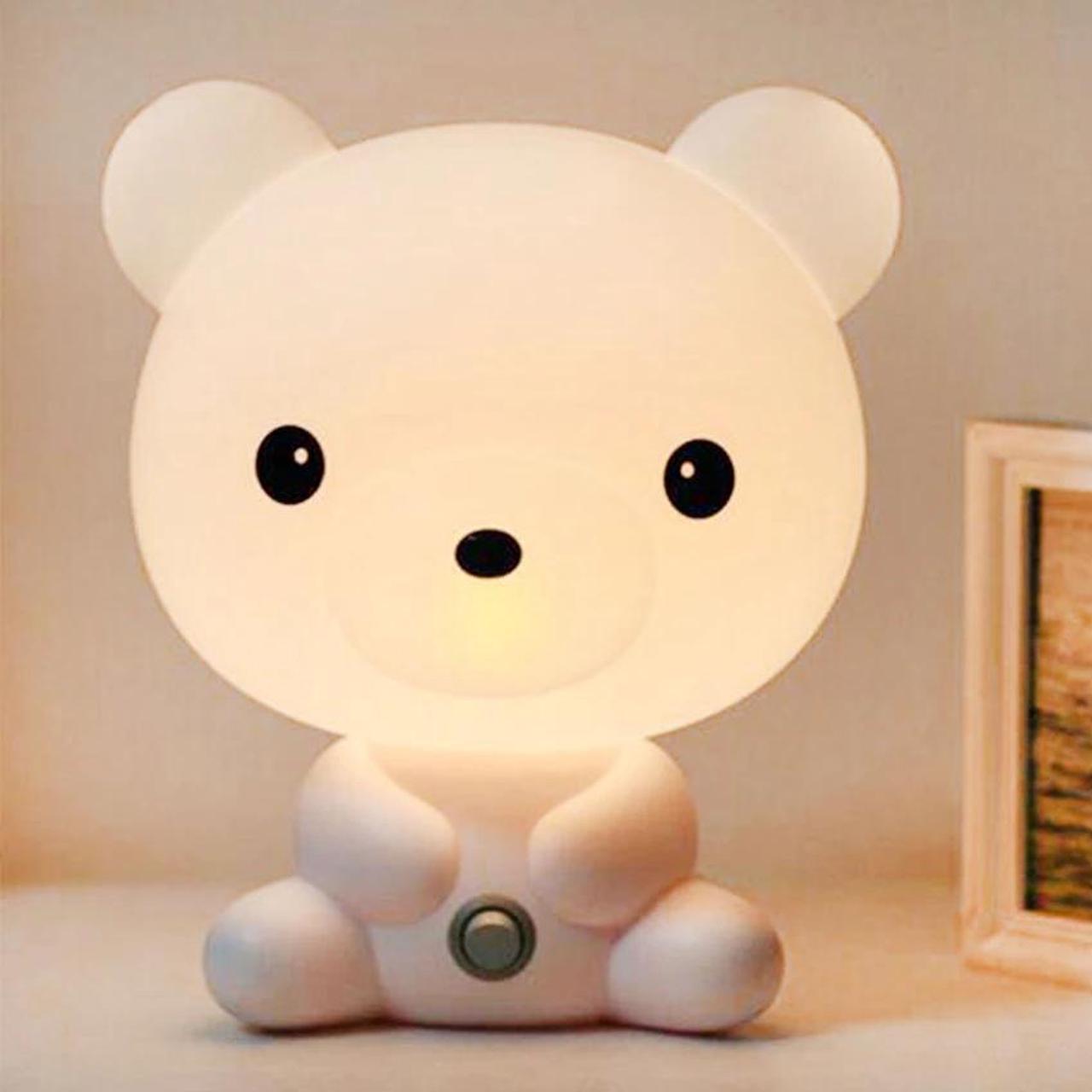 Night light Cute panda bear table desk lamp LED Children Baby Gifts Sleep lamp For Bedroom bedside indoor decor Lighting