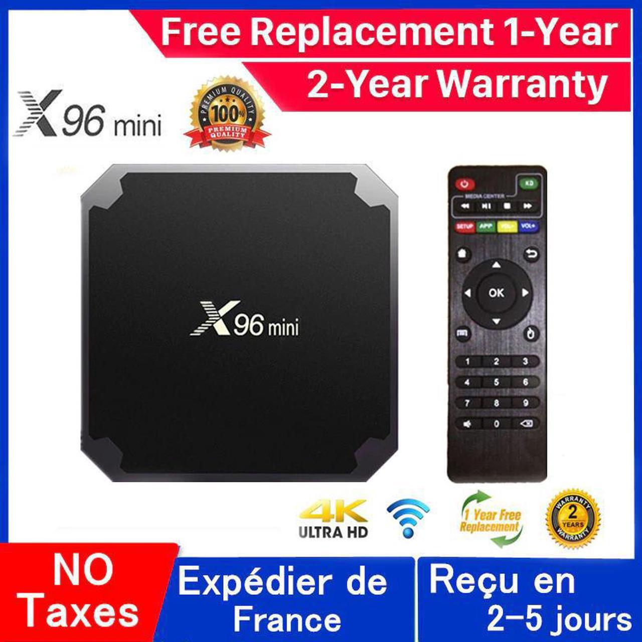 Best Iptv Box mini Android 9.0 Tv box 1G 8G 2G 16G smart tv media player  mini Set Top Box ship from france