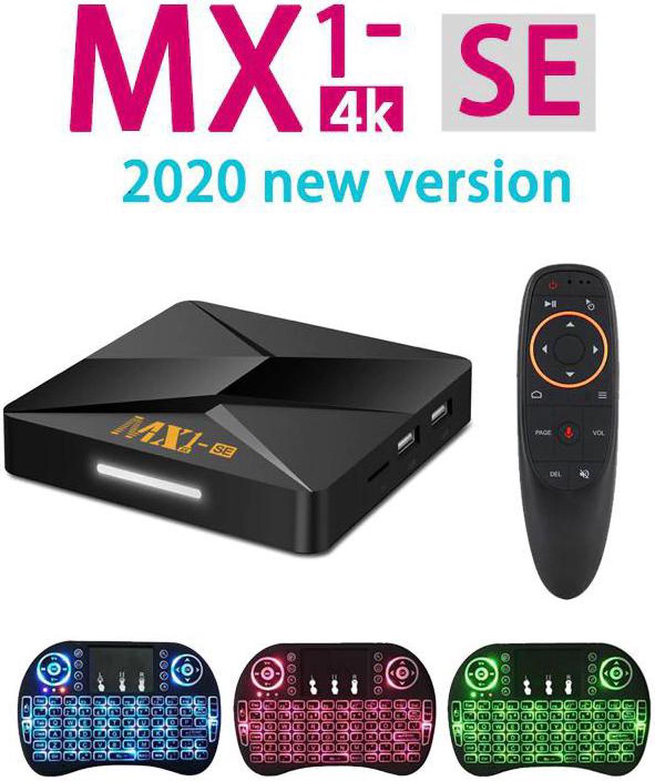 version MX1-SE Smart TV Box Android 9.0 8GB/16GB 4K Youtube Media player Set top box PK X96Q T95 H96 MAX Android tv box