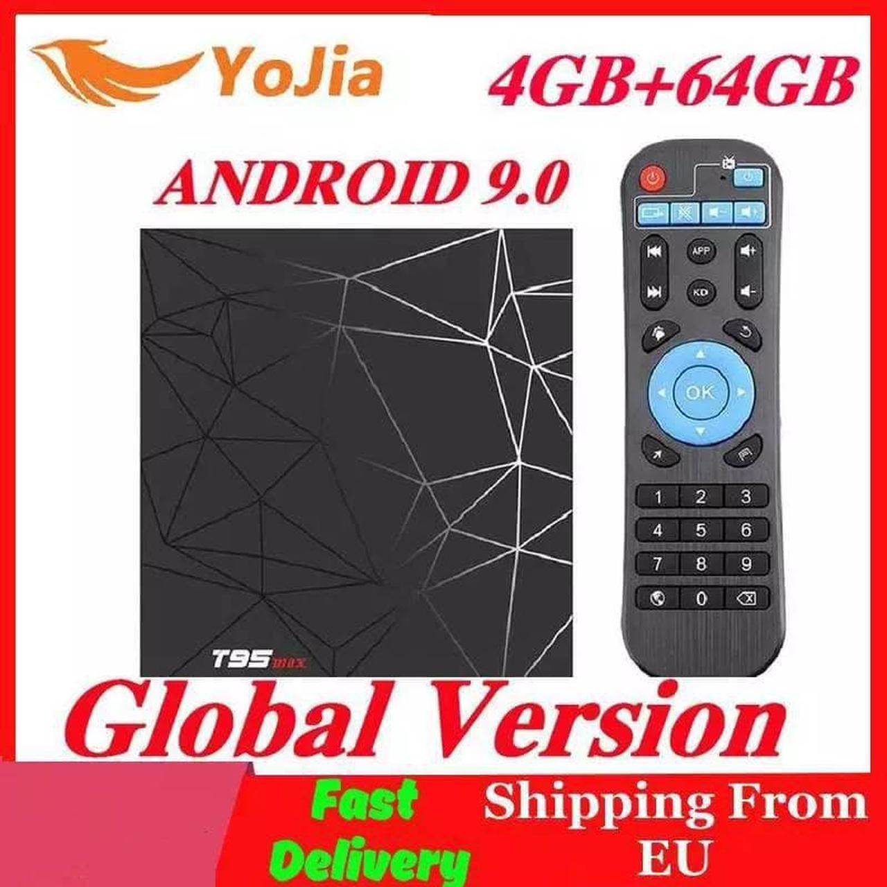 MAX 4GB RAM 64GB ROM 6K Smart TV BOX Android 9.0 Allwinner H6 QuadCore Wifi Media Player Youtube 2G16G MAX Set Top Box