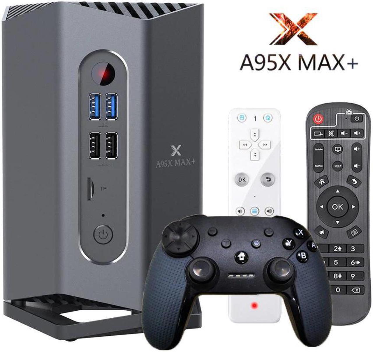 TV Box Android 9.0  MAX Plus Amlogic S922X USB3.0 1080P H.265 4K 75fps Google Player Store Plex Media Server Top box