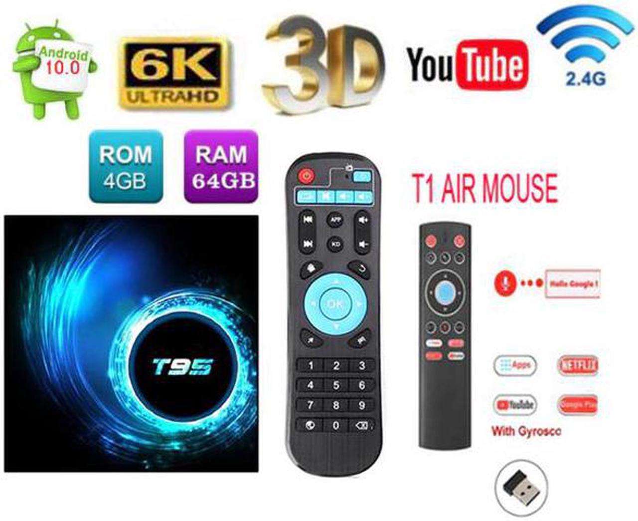 Main image of H616 Android 10 tv box 16G-64G Allwinner optional t1 voice air mouse global version 2.4g wifi 100m lan preloaded games apps