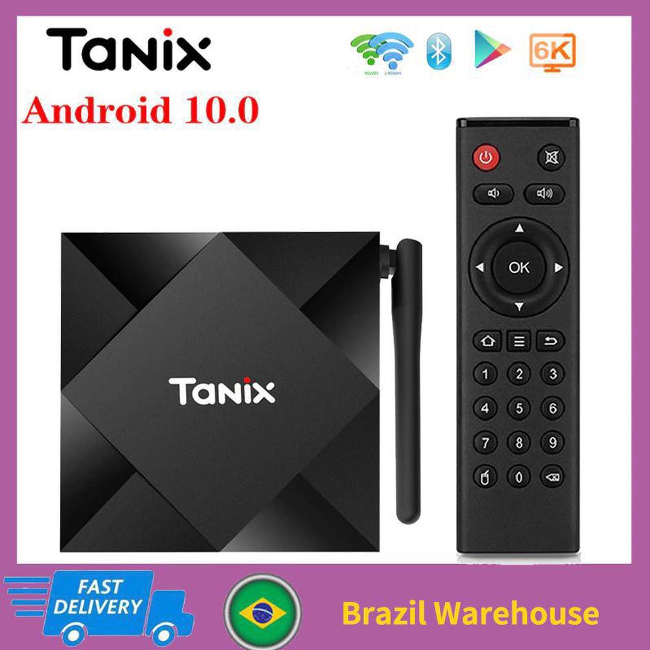 Main image of TX6S Android 10 Smart TV BOX 4GB 64GB Allwinner H616 8K 2.4G&5G Dual WiFi 4K Media player BT4.0 Google Youtube Set top Box