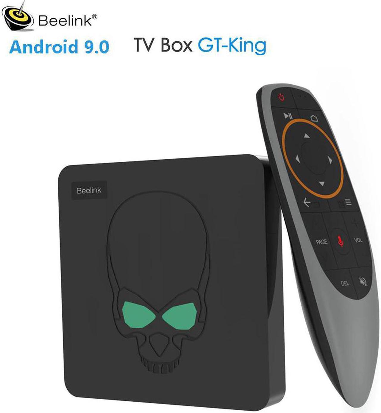 GT-King Smart TV Box Amlogic S922X Android 9.0 4GB DDR4 64GB ROM 4K 2.4G&5.8G WiFi 1000Mbps set top box Voice Control