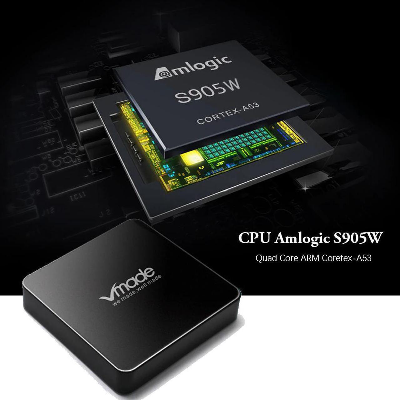 Alt view image 5 of 5 - 2020 Newest V96PRO Smart TV Box Android 7.0 2GB 16GB 4K H.265 Youtube Google WIFI 2.4G Media Player Mini TV Receiver Set-Top Box