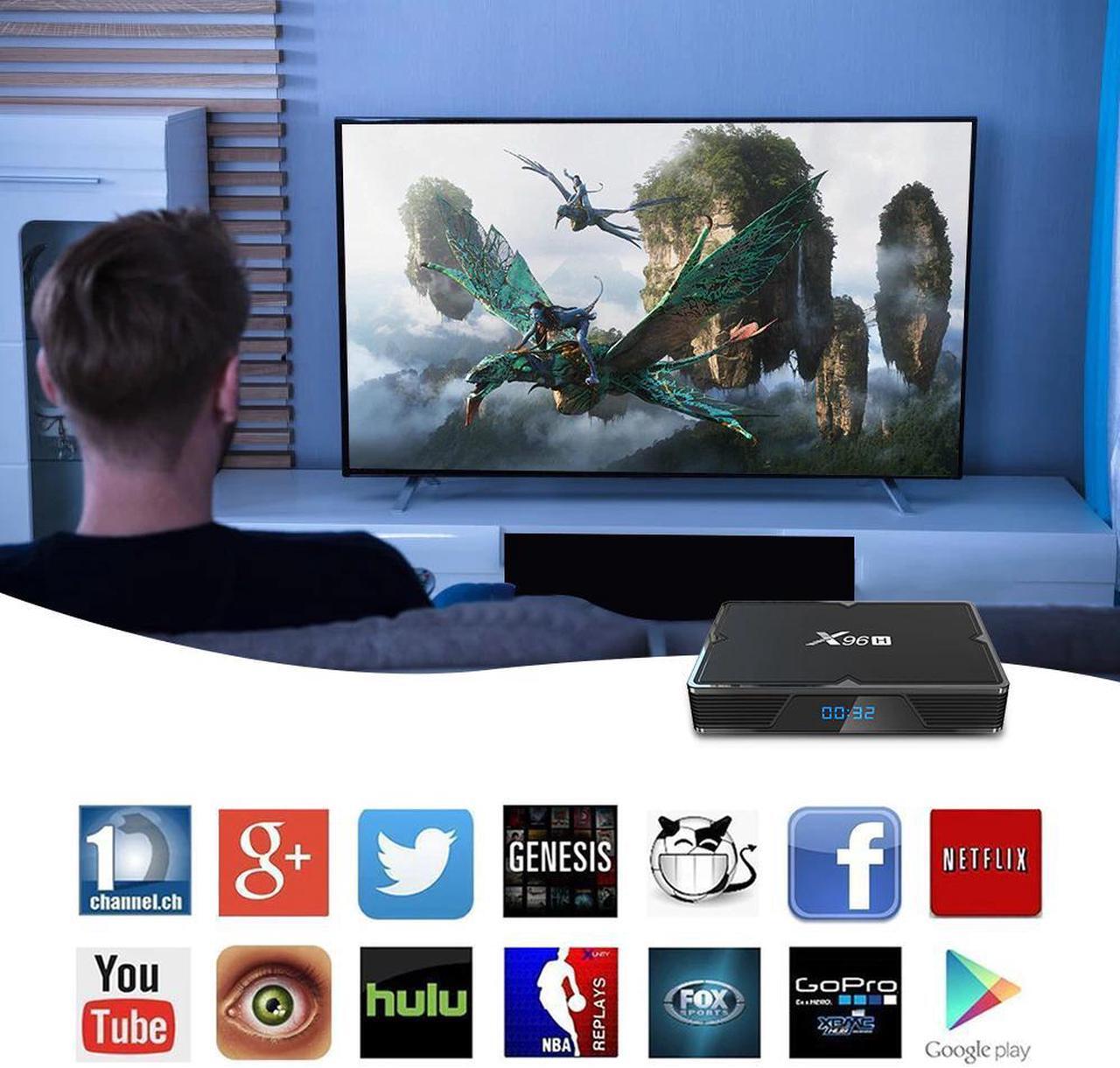 Alt view image 5 of 5 - H Android 9.0 TV Box Allwinner H603 2.4&5G WiFi 4GB RAM 32GB/64GB ROM Set Top Box USB3.0 HRD 6K Android TV Media Player