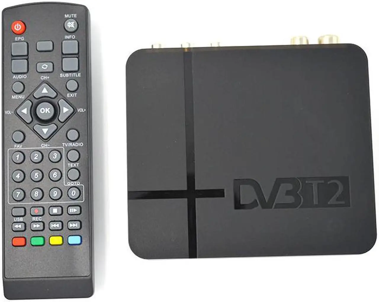 Main image of DVB-T2 Digital TV Terrestrial Receiver Set-top Box with Multimedia Player H.264/MPEG-2/4 Compatible with DVB-T for TV TV
