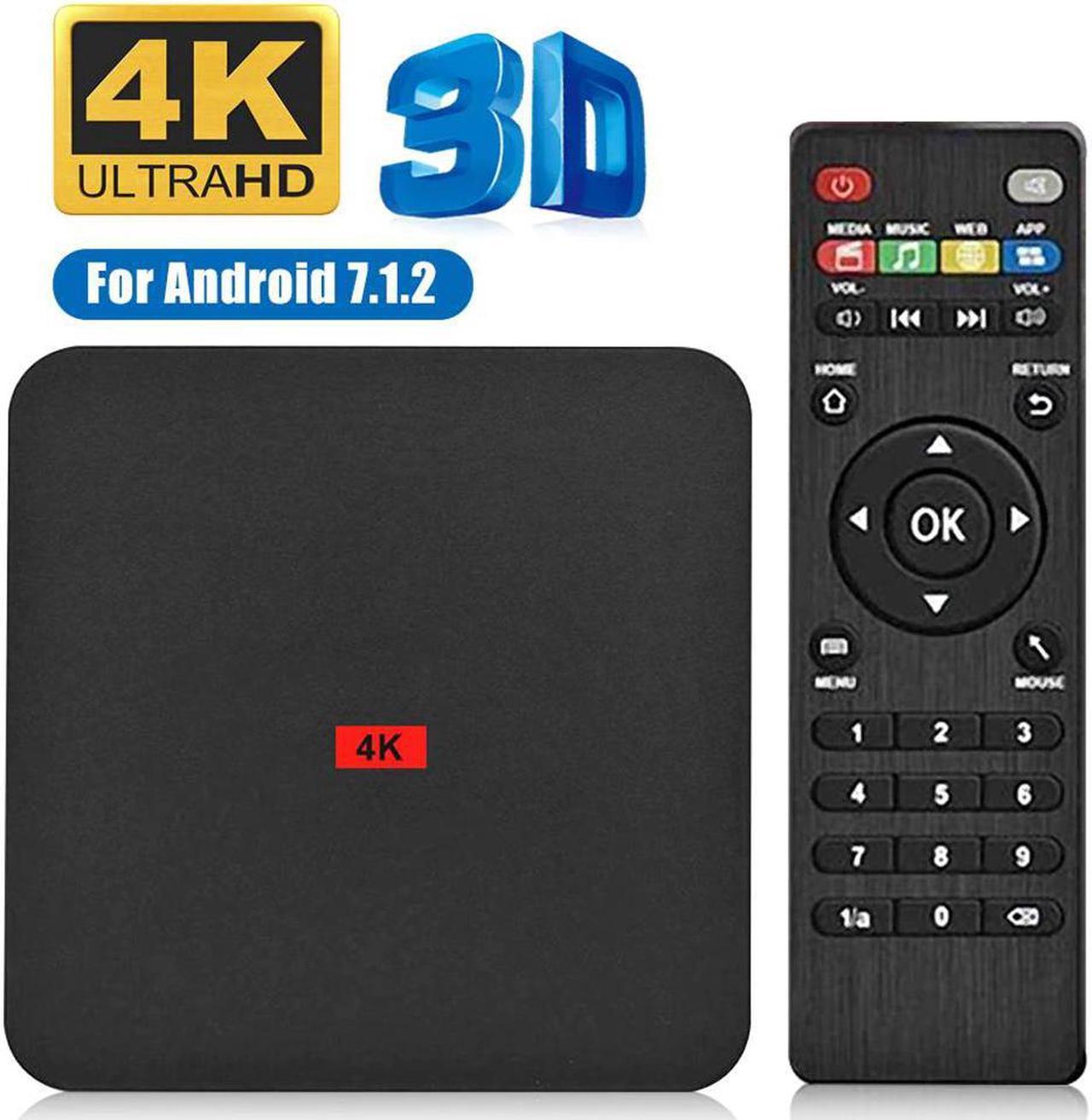 Android 10.0 TV Box Rockchip RK3229A 2GB RAM 16GB ROM Set Top Box 2.4G/5GHz WiFi 5G Google Play 4K Media Player Smart TV Box