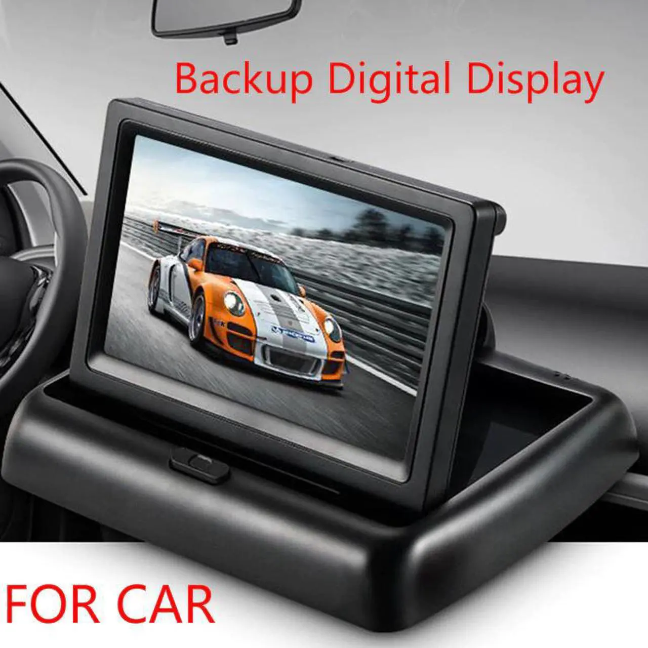 Main image of Radio 4.3 Inch Touch Digital Display Auto Audio Autoradio Bluetooth Multimedia Player Backup Monitor