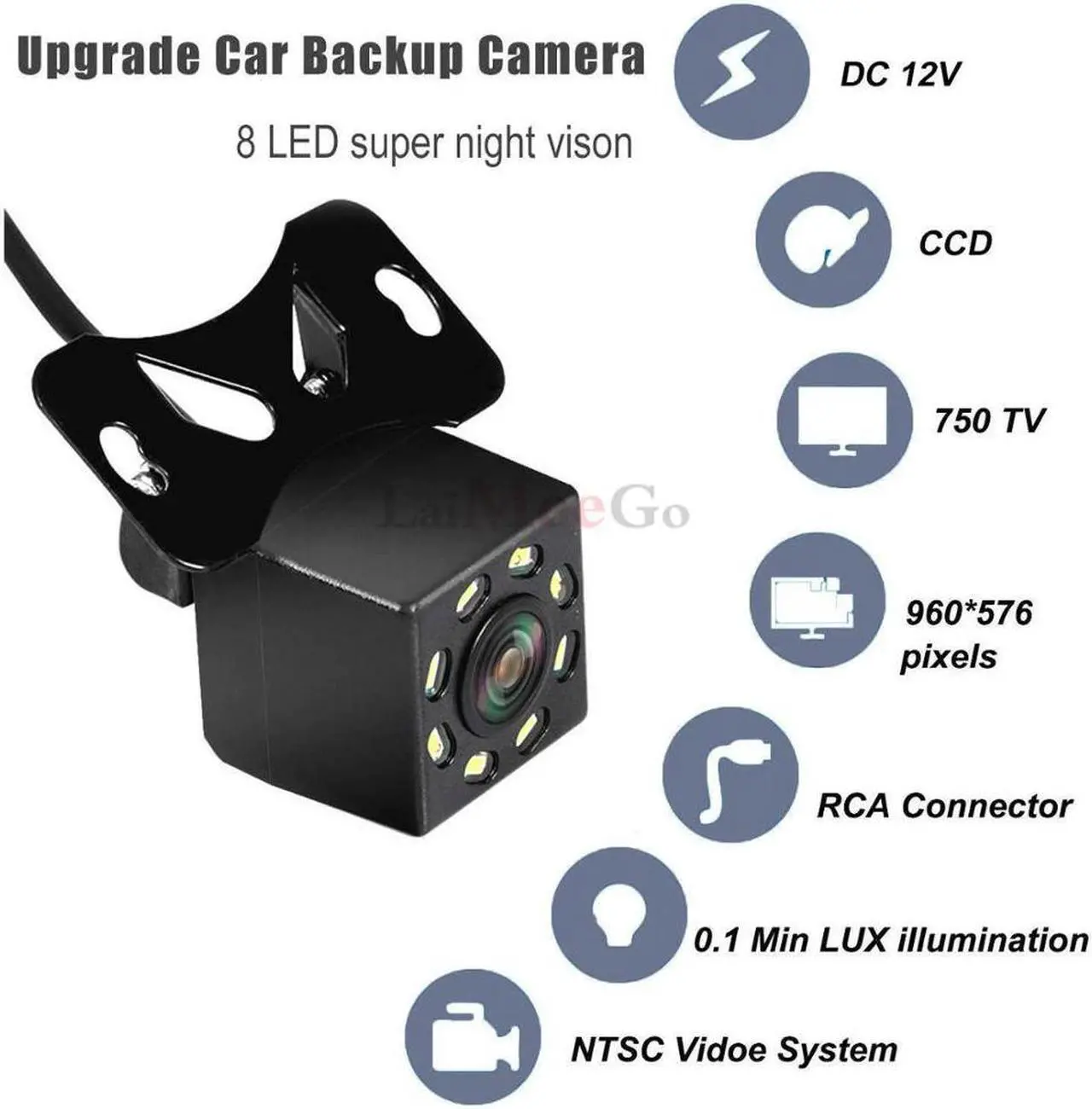 Alt view image 2 of 5 - 7 Inch TFT LCD Touch Screen Bluetooth Car Camera MP5 Player FM Transmitter Rear View Monitor