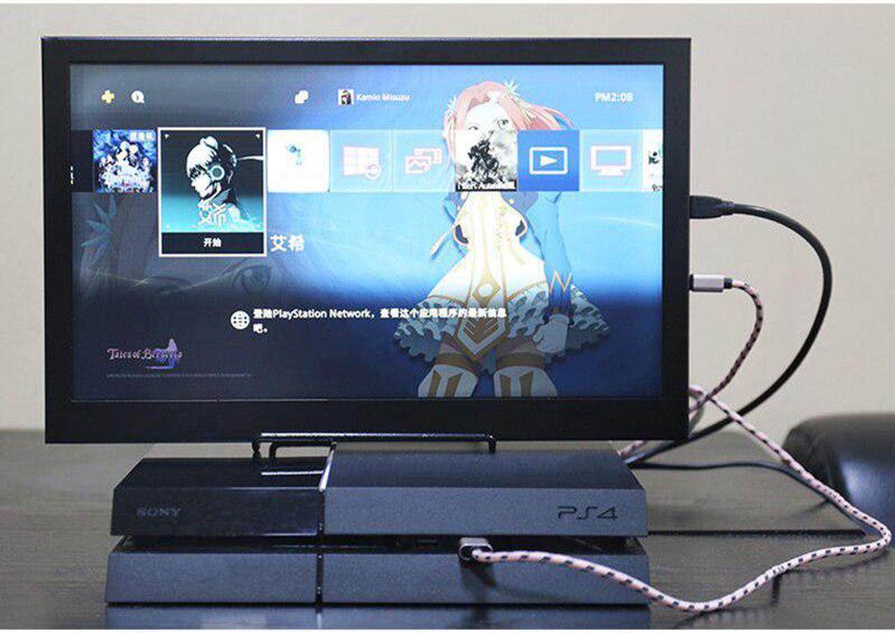 Alt view image 5 of 5 - 13.3"2K monitor touch screen 2560*1440P portable monitor for notebook host advertising camera car mini TV PS4 xbox switch