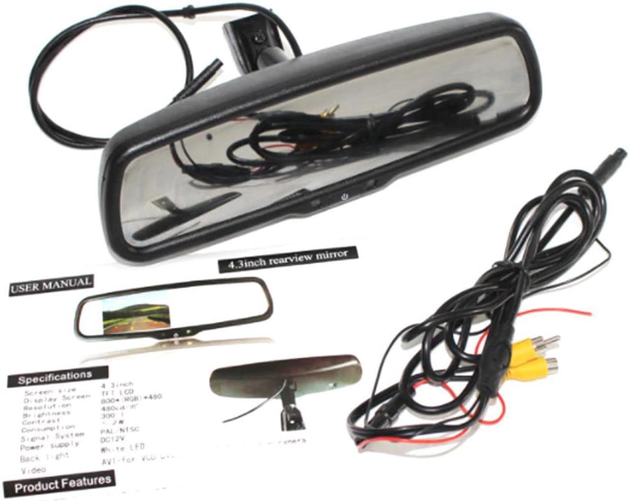 Alt view image 3 of 4 - Rear View Mirror Monitor For Skoda Fabia Octavia For Seat for Seat Leon IBIZA 4 Arosa anti-glare upgrade