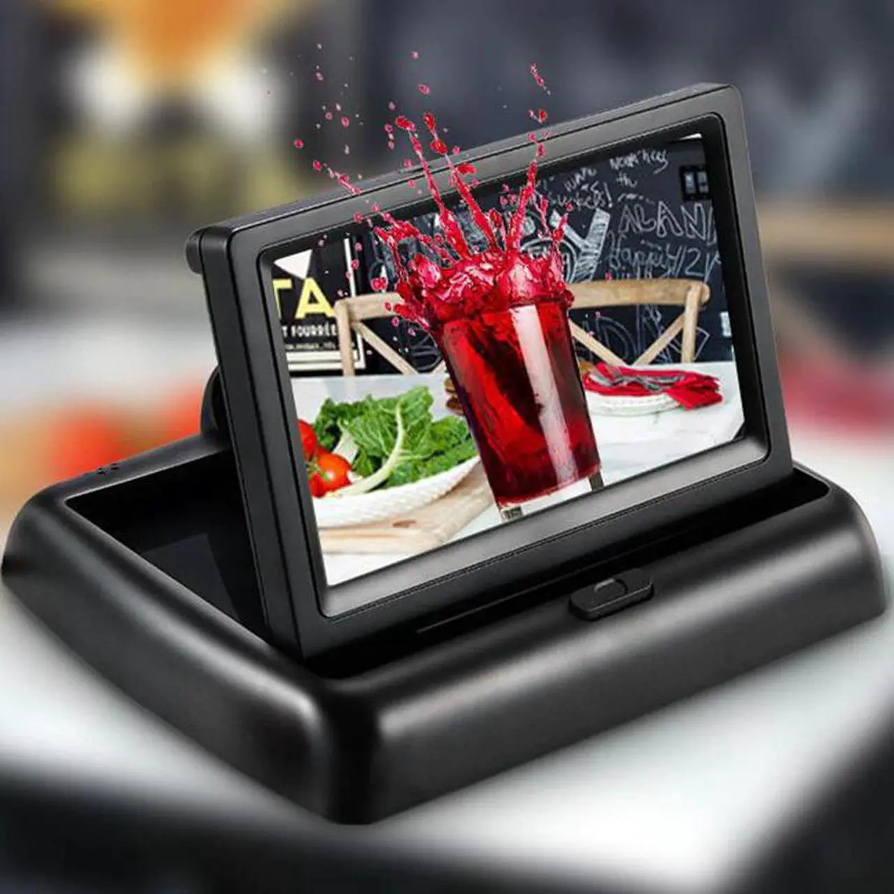 Alt view image 3 of 5 - Radio 4.3 Inch Touch Digital Display Auto Audio Autoradio Bluetooth Multimedia Player Backup Monitor