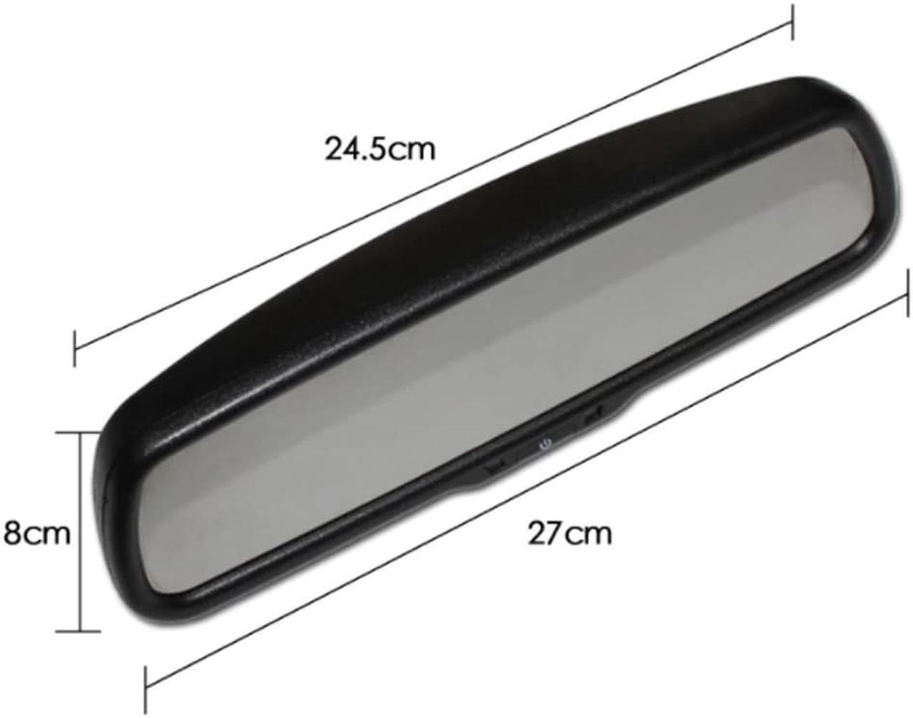 Alt view image 2 of 4 - Rear View Mirror Monitor For Skoda Fabia Octavia For Seat for Seat Leon IBIZA 4 Arosa anti-glare upgrade