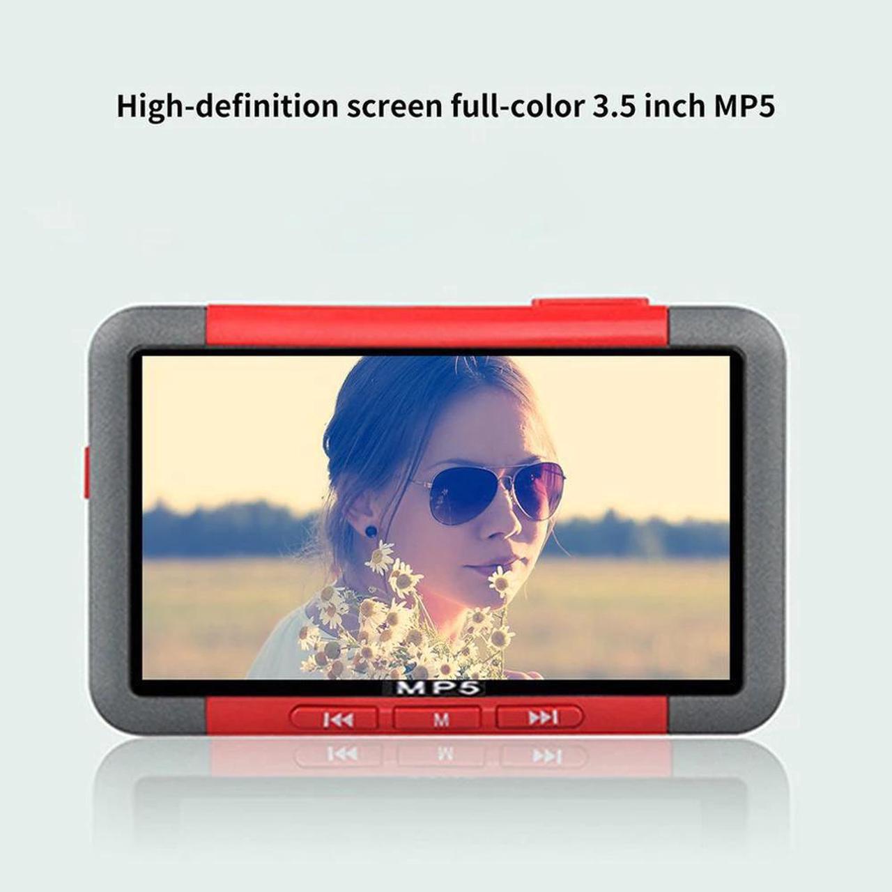 Alt view image 4 of 5 - 3 Inch Screen Video Music MP5 Player 8GB Slim LCD Screen Music Media Player FM Radio Recorder E-Book Reader