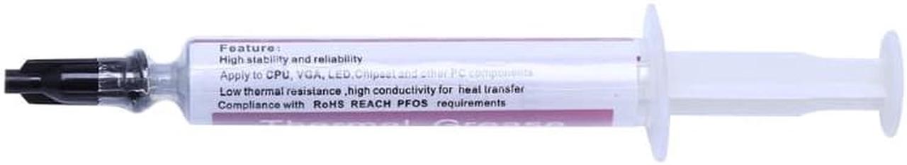 Alt view image 4 of 4 - 2Pcs 2g HY880 Thermal Grease Chipset CPU Cooling Compound Silicone Paste 5.15W 95AD