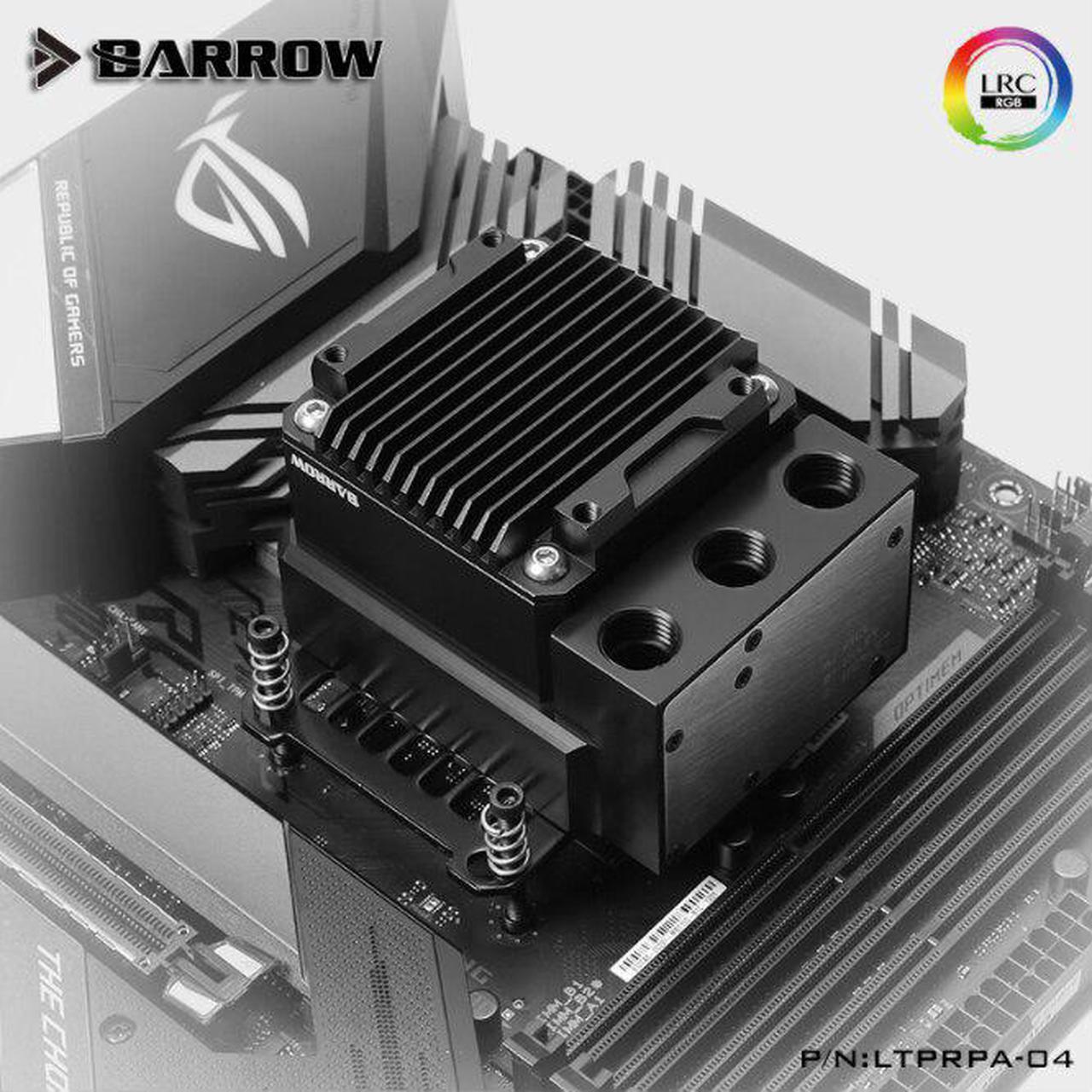 CPU Water Cooling Kit, CPU Block+Reservoir+Reservoir For /AMD/X99/X299 water block integrated Pump Box LTPRP-04