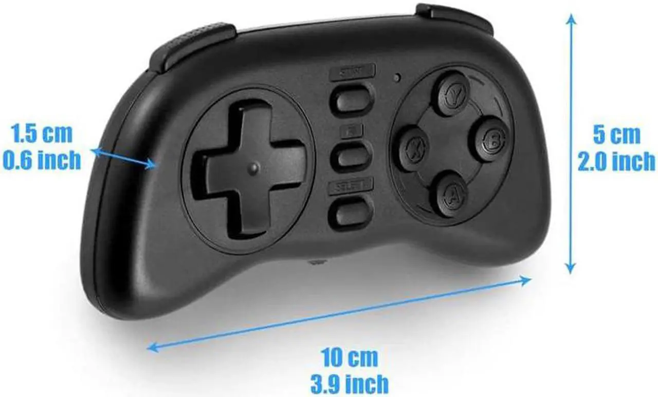 Alt view image 2 of 5 - Mini Wireless Gamepad Bluetooth Gamepad Joystick Multifunction Mobile Phone Controller